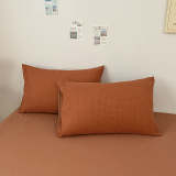 Premium Waffle Weave Breathable Cotton Bed Sheet Set