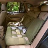 Travel Bolster Safety Back Seat Large Dog Car Seat Bed - Chessboard Lounge
