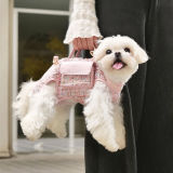 Multifunctional Carrier & Walk Vest Dog Harness Backpack for Small Dog