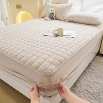 Comfort Encased Waterproof Fitted Sheet Mattress Cover