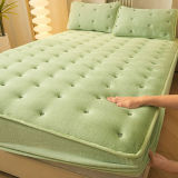 Soft Warm Quilted Fitted Sheet Mattress Cover