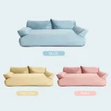 Faux Leather Anti-scratch and Waterproof Cozy Dog Sofa Bed