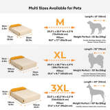 Colorblock Waterproof Removable Dog Bed Cover and Pillow Set - Everdream