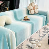 Gradient Chenille Water-resistant Anti-Stain Couch Cover