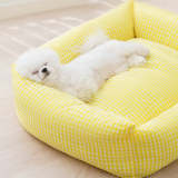 Rectangle Washable Dog Bed Breathable Pet Bed