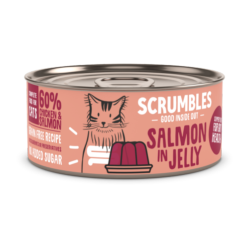 Salmon in Jelly Wet Cat Food