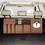 Cute Multifunctional Car Trunk Storage Bag – Keep Things Tidy with a Fun Touch