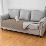 Waterproof & Non-Slip Diamond Quilted Pet Couch Cover – Stylish Protection for Furniture