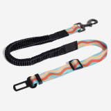 Colorful Buffer Adjustable Cool Dog Accessories Car Seat Belt