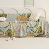 Tropical Style Multi-Purpose Sofa Protection Scratch Resistance Throw Couch Cover