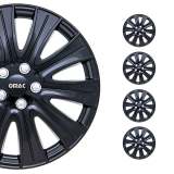 16 Hub Caps for Ford Transit 150 250 350 2015-2025 Black Silver Wheel Covers 4x