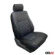 2015-2025 Ford Transit Leather Custom fit Car Seat Cover Black Blue