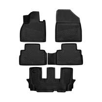 2020-2025 Kia Telluride Floor Mats Liners Full Set All Weather Black