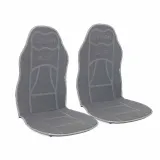 Alfa Romeo Car Seat Protector Cushion Cover Mat Pad Gray Gray 2 Pcs
