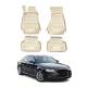 2008-2016 Audi A4 A4 Quattro S4 Floor Mats Liners Full Set All Weather Beige