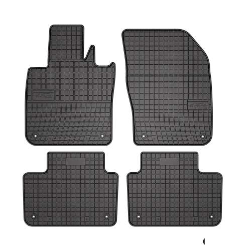 2020-2023 Volvo V60 Floor Mats Liners Full Set All Weather Rubber Black