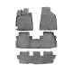 2008-2013 Toyota Highlander Floor Mats Liners Full Set All Weather Gray