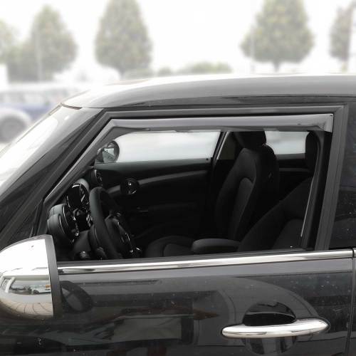 2014-2023 Mini Cooper F55 Window Visor Vent Rain Deflector 2Pcs Smoke