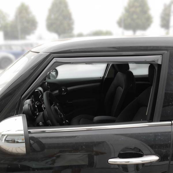 2014-2023 Mini Cooper F55 Window Visor Vent Rain Deflector 2Pcs Smoke