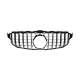 2019-2021 Mercedes-Benz C-Class C200 C300 C180 C250 C350e Front Grille GT R Style Chrome W/O Camera Hole