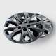 2018-2021 Chevrolet Equinox Wheel Cover Hubcaps Set Gloss Black 8Pcs ABS Plastic