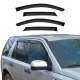 2002-2014 Volvo XC90 Window Visor Vent Rain Deflector 4Pcs Smoke