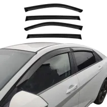 2017-2020 Jaguar XE Window Visor Vent Rain Deflector 4Pcs Smoke