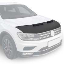 2013-2016 Ford Escape Car Bonnet Mask Hood Bra Half Black
