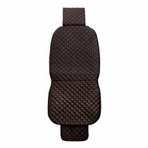 Lexus Leather Breathable Front Seat Cover Pads Black Red 1Pc