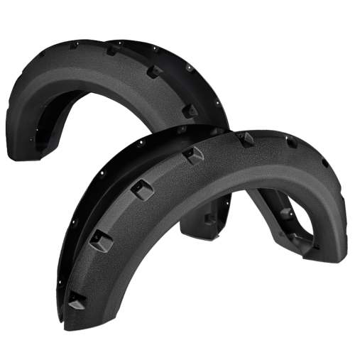 2009-2014 Ford F-20150 Styleside Textured Rivet Style Fender Flares