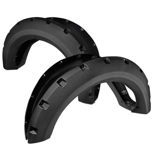 2009-2014 Ford F-20150 Styleside Textured Rivet Style Fender Flares