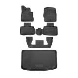 2020-2025 Ford Explorer Floor Mats & Cargo Liner Full Set All Weather Black