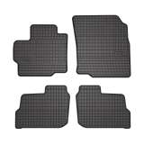 2014-2024 Mitsubishi Mirage Floor Mats Liners Full Set All Weather Rubber Black