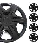 Virginia Hub Caps Wheel Cover 16 Black Full Set 4 pcs.