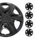 Virginia Hub Caps Wheel Cover 16 Black Full Set 4 pcs.