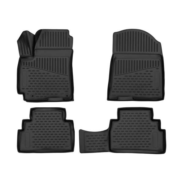 2020-2025 Kia Soul Floor Mats Liners Full Set All Weather Black