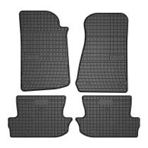 2018-2025 Jeep Wrangler Floor Mats Liners Full Set All Weather Rubber Black