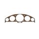 1991-1998 Mercedes S Class W140 Dash Trim Speedometer Frame Frame Birdeye