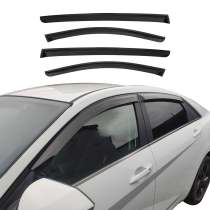 2018-2023 Kia Stinger Window Visor Vent Rain Deflector 4Pcs Smoke