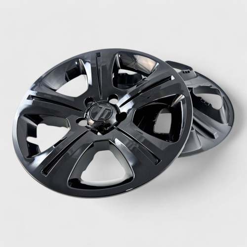 2015-2023 Dodge Charger Wheel Cover Hubcaps Set Gloss Black 8Pcs ABS Plastic
