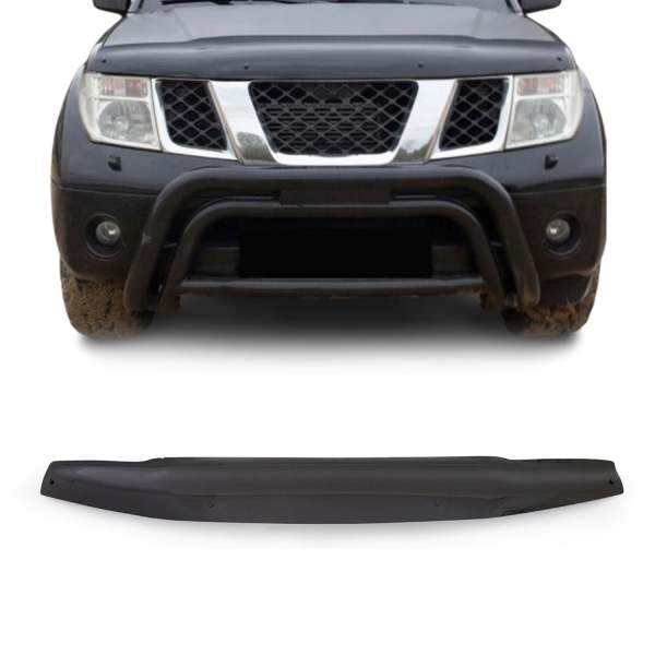 2005-2021 Nissan Frontier Front Bug Shield Hood Deflector 1 Pc Smoke