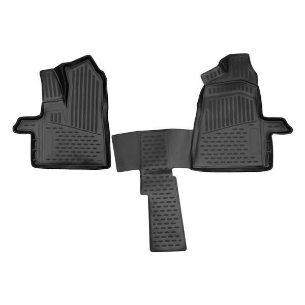 2015-2025 Ford Transit Floor Mats Liners Full Set All Weather Black