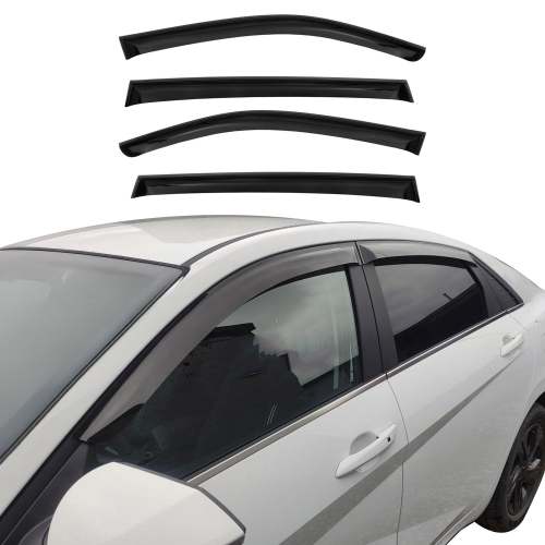 2016-2020 Kia Optima Window Visor Vent Rain Deflector 4Pcs Smoke
