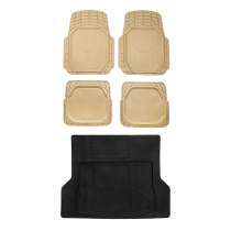 OMAC Floor Mats & Cargo Liners Semi Custom Universal for Cars SUV Beige