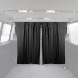 Ford Transit Cabin Divider Curtain Privacy Curtains Beige 2 Curtains