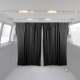 Ford Transit Cabin Divider Curtain Privacy Curtains Beige 2 Curtains