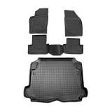 2001-2009 Volvo S60 Floor Mats & Cargo Liner Full Set All Weather Black