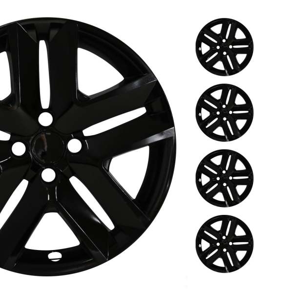 Colorado Hub Caps Wheel Cover 16 Black Full Set 4 pcs.