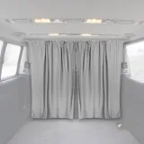 RAM ProMaster Cabin Divider Curtain Privacy Curtains Gray 2 Curtains