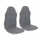 Hummer Car Seat Protector Cushion Cover Mat Pad Gray Gray 2 Pcs
